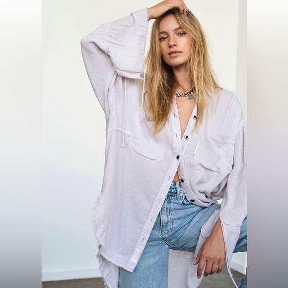 Free People Venice Buttonup Shirt - Picture 6 of 6
